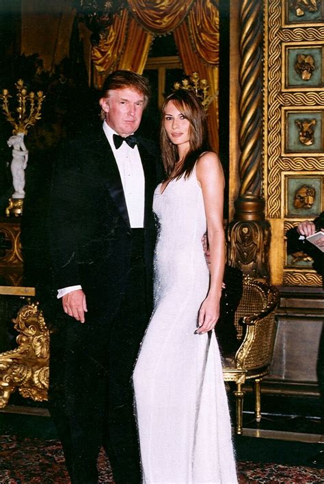 Donald and Melania Trump wedding reception at Mar .